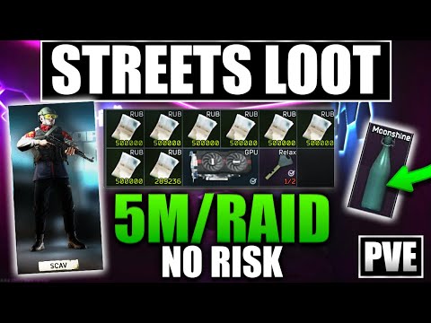 RISK Free Streets Loot Run is Broken! Escape From Tarkov PVE