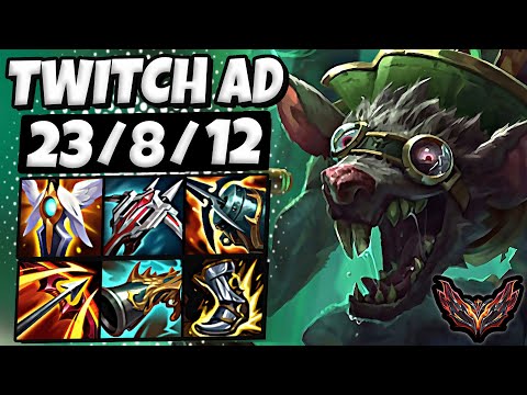 Twitch vs Aphelios [ ADC ] Korea Grandmaster Patch 14.3 ✅