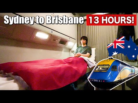 🇦🇺Riding Australia's Hidden First Class Sleeper Train from Sydney to Brisbane | The XPT