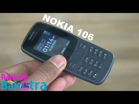 Nokia 106 Dual Sim Unboxing