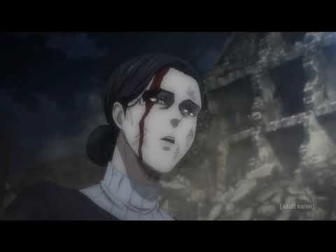 Attack Titan VS warhammer titan English Dubbed! Attack on titan Season 4 Episode 6 ENGLISH DUBBED