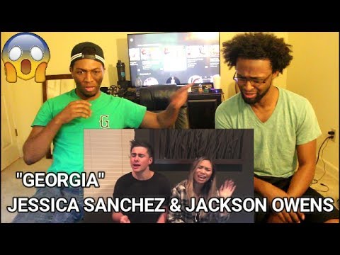 Georgia On My Mind Cover (Jessica Sanchez & Jackson Owens) (REACTION)