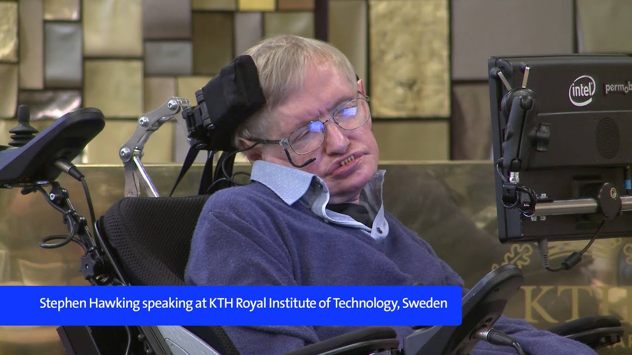 Stephen Hawking presents new theory on black holes at KTH, 2015 - YouTube