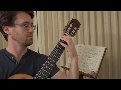 Left Hand micro adjustments example - Etude No. 7 by H. Villa-Lobos
