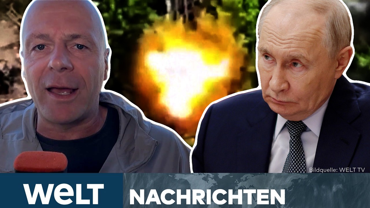 PUTINS KRIEG: Unerbittlicher Drohnenterror – Kiew fürchtet nun mehr russische Racheschläge | STREAM