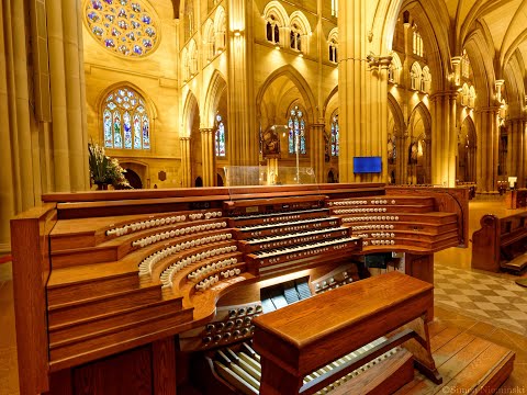 Healey Willan: Prelude on 'Urbs Hierusalem beata' (Simon Niemiński, St Mary's Cathedral, Sydney)