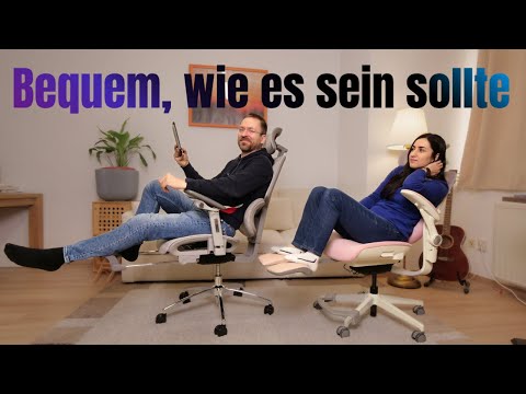 Wir haben für euch GETESTET: Musso E80 Muse und H80 Pro ergnomische Bürostühle /moschuss.de