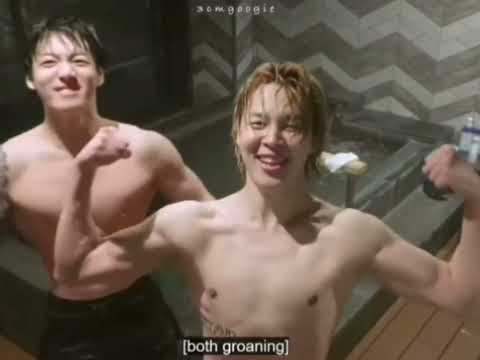 not them flexing in front of the camera #jungkook #jimin #areyousure #bts