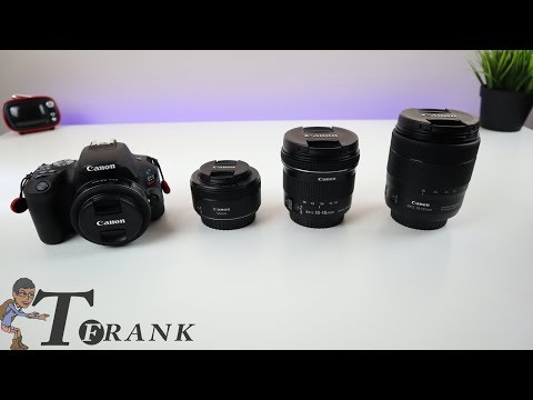 Top Budget Canon Lenses For Beginners (EF/EF-S Mount) SL2, 80D, etc