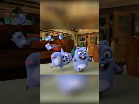 Funny memes angry Grizzy and the Lemmings  #shorts