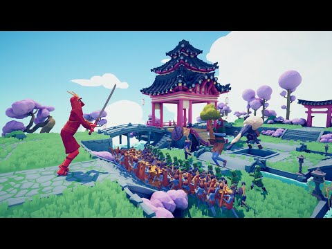 SAMURAI GIANT vs EVERY UNIT - Totally Accurate Battle Simulator (TABS)