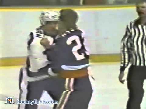 Bob Nystrom vs Jim Korn Mar 3, 1984