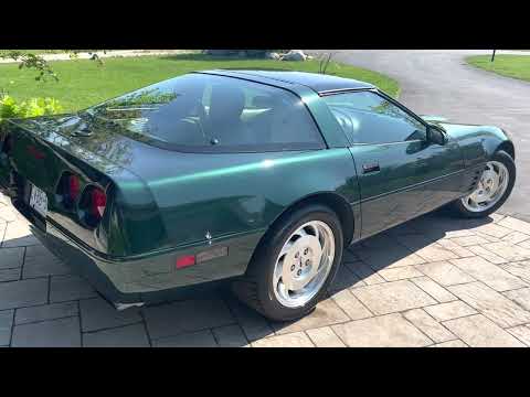 **SOLD on the CCC Buy-It-Now Lot** 39K km 1993 Chevrolet Corvette Coupe