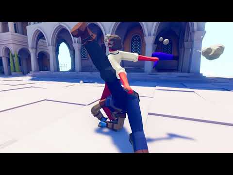 Psychotic Barber vs Every Faction #2 - TABS MODS GAMEPLAY