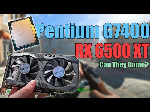 Pentium G7400 & RX 6500 XT - Fail or Playable? - The Modern Low-End Gaming Experience