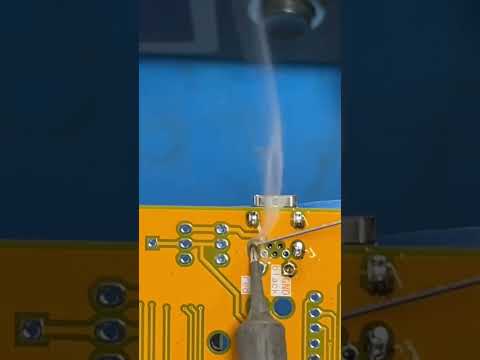 Remember To Use Flux When Soldering USB Mini Port in The Retro Game Console Kit!