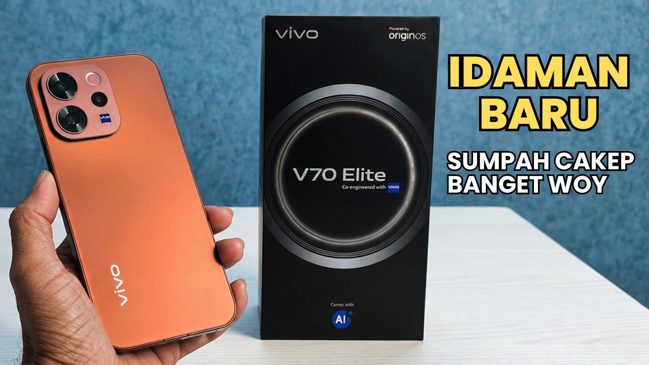 SUMPAH INI CAKEP‼️VIVO V70 & V70 ELITE | MEWAH BANGET SPEKNYA UPGRADE TOTAL