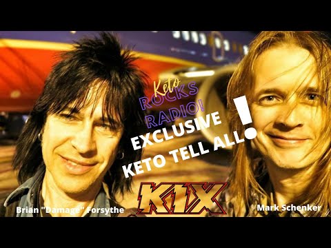 Thumbnail for Keto Rocks Radio Presents:  Keto Tell All From KIX Bassist Mark Schenker by Kix (band)