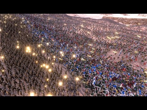 5.000 WW2 U.S. SOLDIERS vs 60.000 FOOTMEN - Ultimate Epic Battle Simulator