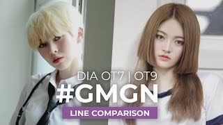 DIA - #GMGN (GOOD MORNING & GOOD NIGHT) LINE COMPARISON