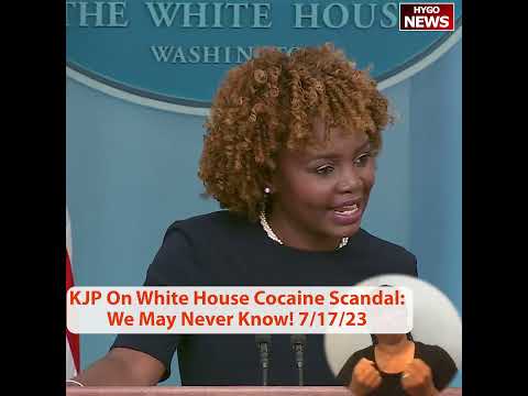KJP On White House Cocaine Scandal Conclusion: "Of Course We Have Confidence"