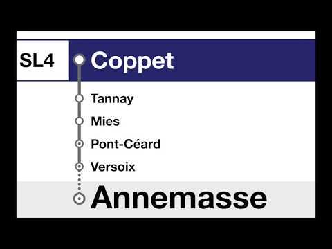 annonces CFF / CEVA - SL4 Annemasse - Genève - Coppet
