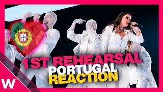 🇵🇹 Portugal First Rehearsal (REACTION) Iolanda Grito @ Eurovision 2024