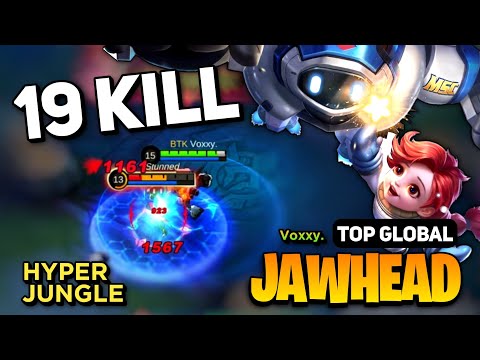 HARDCARRY! Jawhead Best Build 2023 [ Jawhead Gameplay Top Global ] By Voxxy. - Mobile Legends