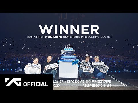 WINNER - 2019 WINNER EVERYWHERE TOUR ENCORE IN SEOUL [DVD+LIVE CD] SPOT