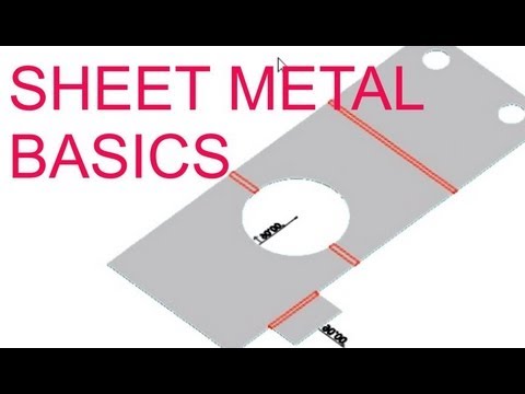 E17 Pro/Engineer Wildfire 4.0 - Basic Sheet Metal