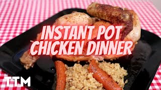 How to Cook Instant Pot Chicken Half and Rice ~ Easy Cooking