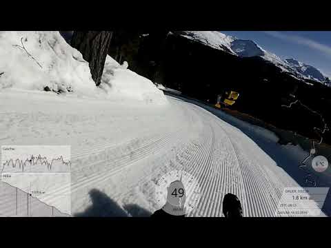 Rodeln auf den Rotwandwiesen in Moos bei Sexten am 16.03.2019