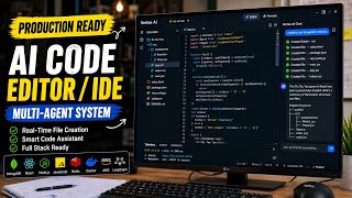 I Built an AI Code Editor/IDE from Scratch with MERN,Redis, LangGraph & Microservices 🚀