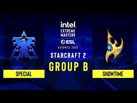 SC2 - SpeCial vs ShoWTimE - IEM Katowice 2022 - Group B