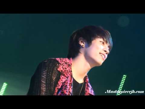 [fancam] 101022 SHINee jonghyun - hello rehersal @ MB