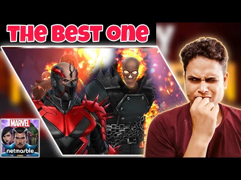 Ghost Rider or Black Bolt 🤔 who is the chosen one | marvel future fight