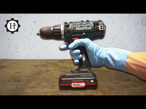 Parkside PABS 20 Li E6 - Cordless drill - FULL REVIEW / UNBOXING