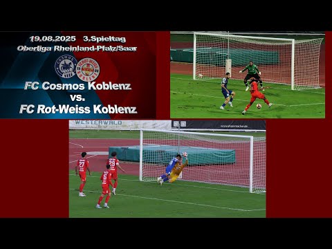 Oberliga: FC Cosmos Koblenz vs. FC Rot-Weiss Koblenz