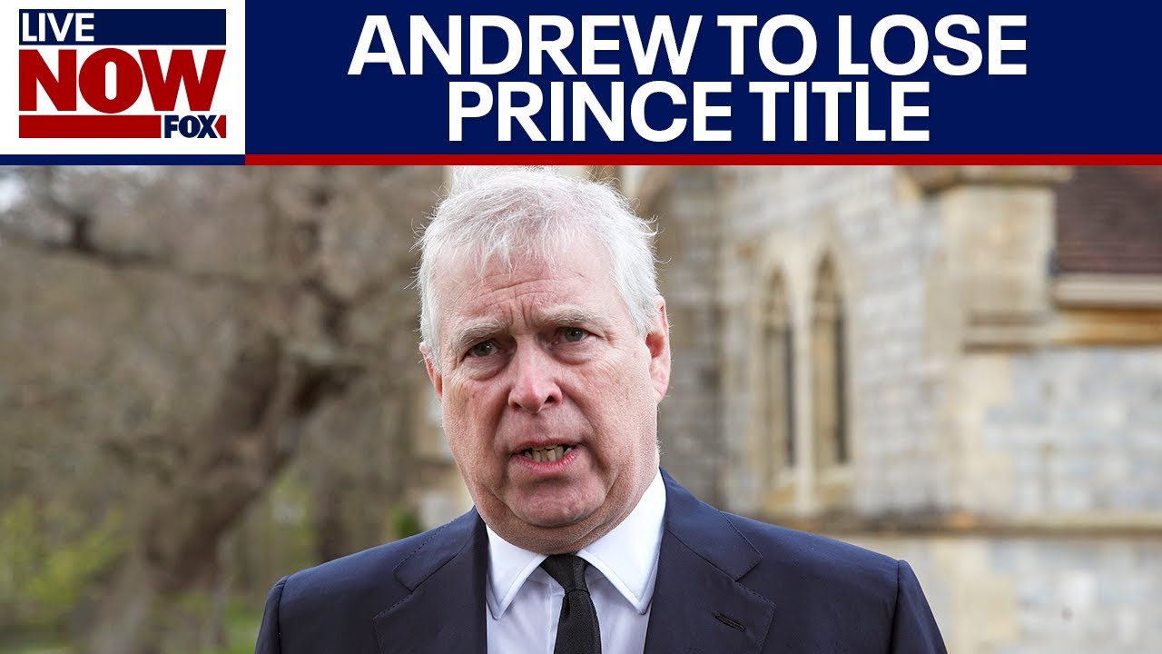 King Charles strips Prince Andrew of titles | LiveNOW from FOX