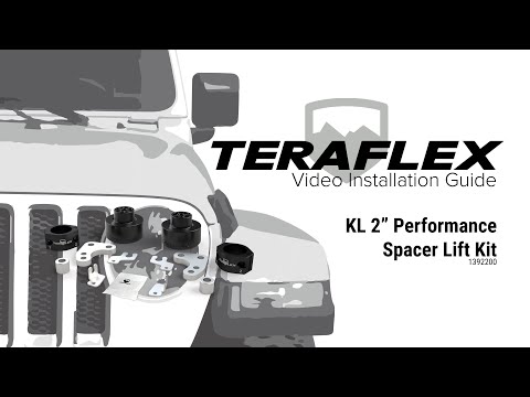 KL Cherokee: 2" Performance Spacer Lift Kit Install | TeraFlex