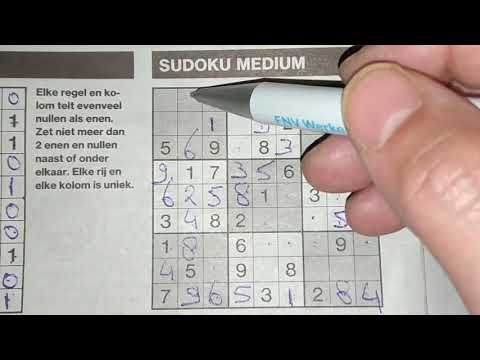 How to solve this easy peasy Medium Sudoku puzzle (with a PDF file) (#25) 04-03-2019 part 2 of 3