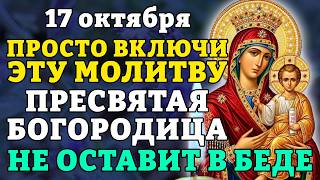 13 октября ПРОСТО ВКЛЮЧИ ЭТУ МОЛИТВУ! ПРЕСВЯТАЯ БОГОРОДИЦА НЕ ОСТАВИТ В БЕДЕ! Православие.