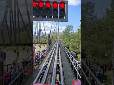 Stealth at Thorpe Park 28-3-25 #theflipsidemovement #stealth #thorpepark #rollercoaster #themepark