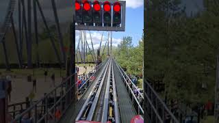 Stealth at Thorpe Park 28-3-25 #theflipsidemovement #stealth #thorpepark #rollercoaster #themepark