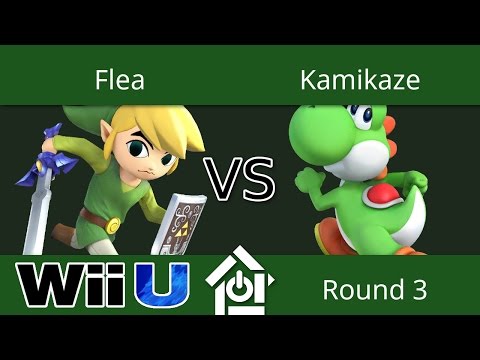 Gwinnet Brawl 10/01/2016 - Flea (Toon Link) vs Kamikaze (Yoshi) - Smash 4 Round 3