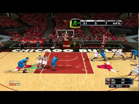 NBA 2K14 MyCareer JohnClutch Playoff SF Game5 Bulls vs Knicks