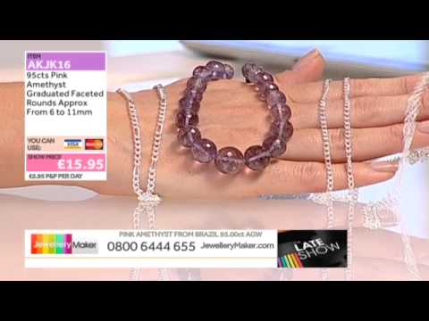 Sunstone and Tanzanite for jewellery making: JewelleryMaker LIVE 29/08/2014