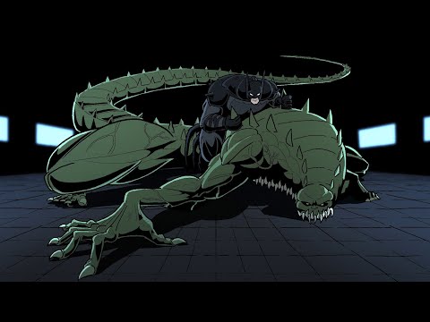 Absolute Batman Meets Absolute Killer Croc
