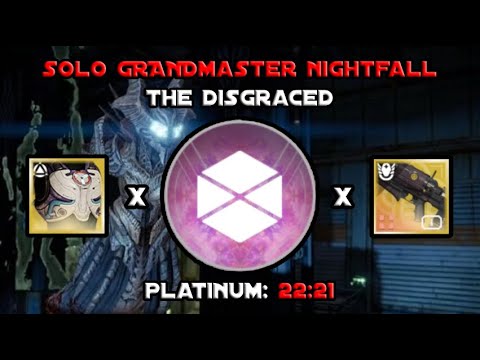 Solo Grandmaster Nightfall - The Disgraced - Prismatic Titan [Destiny 2]