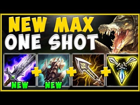 NEW BOTRK + TITANIC LET RENEKTON LITERALLY ONE SHOT WITH W! THIS IS GETTING NERFED 100%!